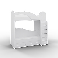 Ліжко двоповерхове дитяче 2040х1000х2000 мм