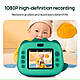 Дитячий фотоапарат з термодруком TOY M05 48МP GREEN DINOSAUR, фото 7