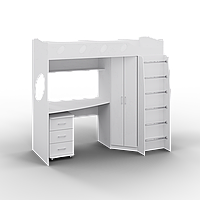 Двоярусне ліжко Еверест 2032х1032х1850 мм