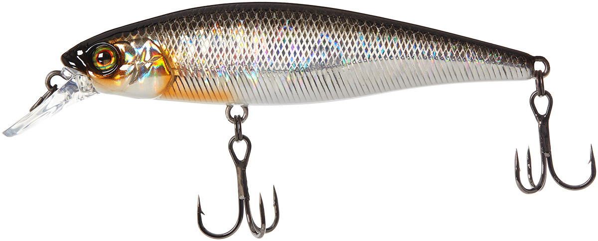 Воблер Jackall Squad Minnow 95SP 95mm 14.0g HL Silver & Black