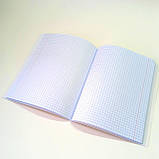 Предметний зошит для Геометрії Kite 48 аркушів у клітинку на скобі | Зошити в клітинку | Зошит Геометрія, фото 2