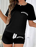 Жіноча літня піжама: футболка та шорти WEEKEND, фото 2