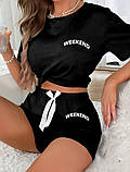 Жіноча літня піжама: футболка та шорти WEEKEND, фото 4