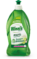 Гіпоалергенний засіб для миття посуду Winni's Piatti Lime e Fiori di Mela 480 мл