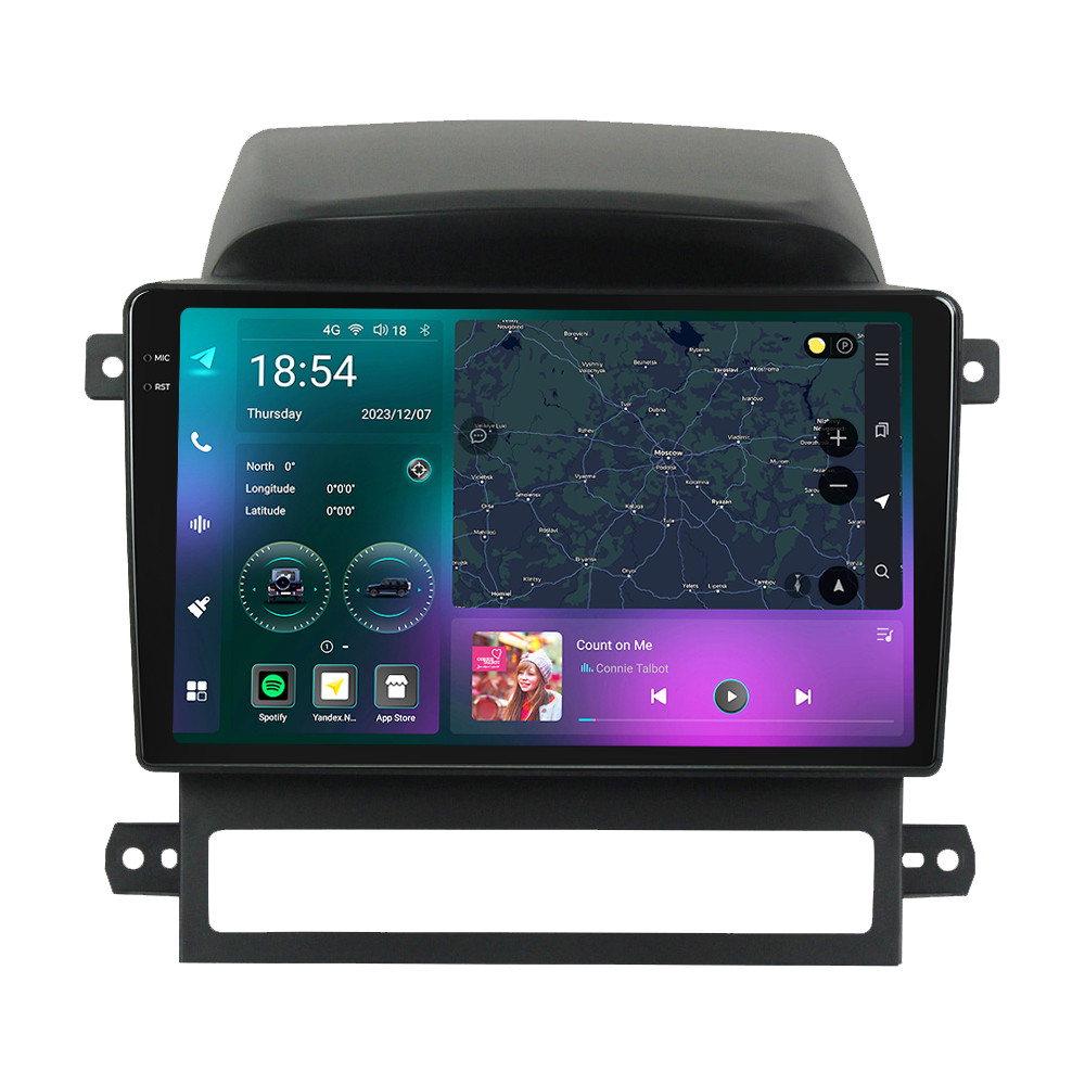 Штатна магнітола Mekede M7 Plus Chevrolet Captiva 1 (2006-2011) (0 Din) CarPlay QleD