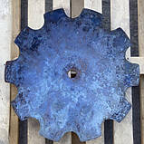 Диск дискової борони БДТ ромашка 650х6 мм БДЮ-01.405 сталь 65Г, фото 2