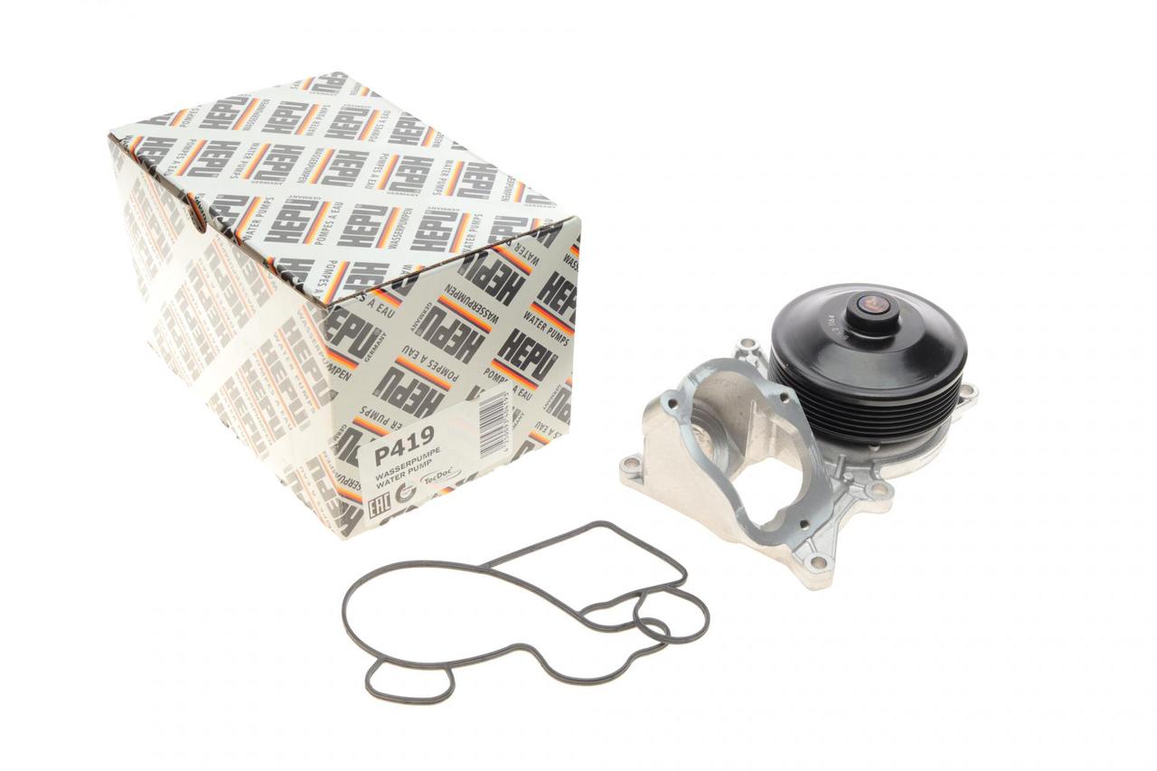 Водяний насос помпа BMW 3 (E90 E92 E93 F30 F34 F80) 5 (F10 F07 F11) X5 (F15 F85) 1.8-2.5d (HEPU P419)