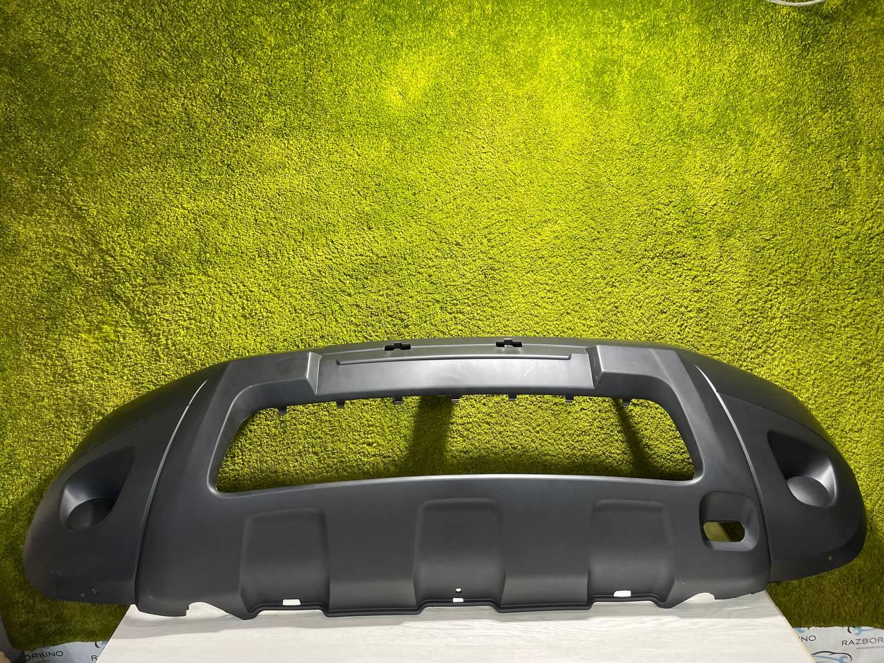 Бампер передній Рено Дастер 1 Renault Duster 10-18 під туманки Новий Замінник