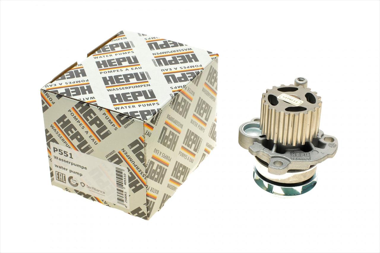 Водяний насос помпа Audi A3 A4 A6 Volkswagen Caddy III 1.9 2.0 TDI (HEPU P551)