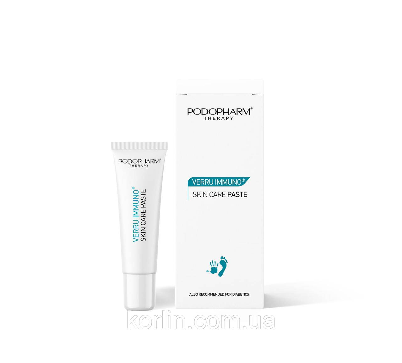 Podopharm Verru Immuno Skin Care Paste Порофарм Паста для догляду за шкірою 12 мл. Польща Доставка з ЄС