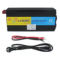 Інвертор із зарядкою, ДБЖ, 12 у 220 В, 4000 Вт, чиста синусоїда