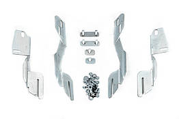 Кріплення до бокових порогів Еркул для Nissan Juke 2010-2019 Чорний метал