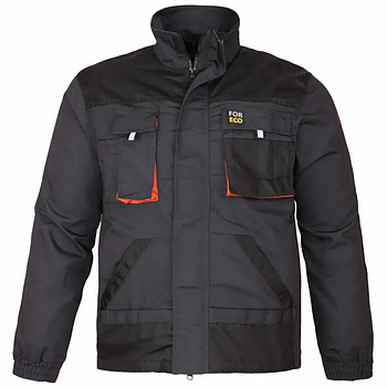 Куртка робоча демісезонна на блискавці з кишенями REIS, робочий одяг FORECO, роба