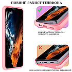 Чохол Silicone case Camera Protective для Xiaomi Mi 11 Lite (04) рожевий Pink, фото 4