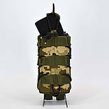 Штурмовий підсумок під магазин подвійний універсальний стропа в камуфляжі ММ-14, фото 7