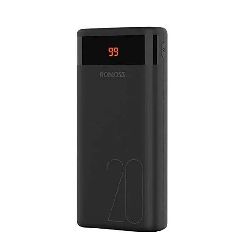 Повербанк Romoss 20000 mAh Ares20 (PAS20-102-2135H) чорний