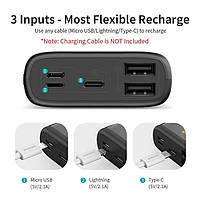 Повербанк Romoss 20000 mAh Ares20 (PAS20-102-2135H) чорний, фото 5