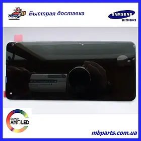 Дисплей з сенсором Samsung А217 Galaxy А21ѕ Black, GH82-22988A, оригінал з рамкою!