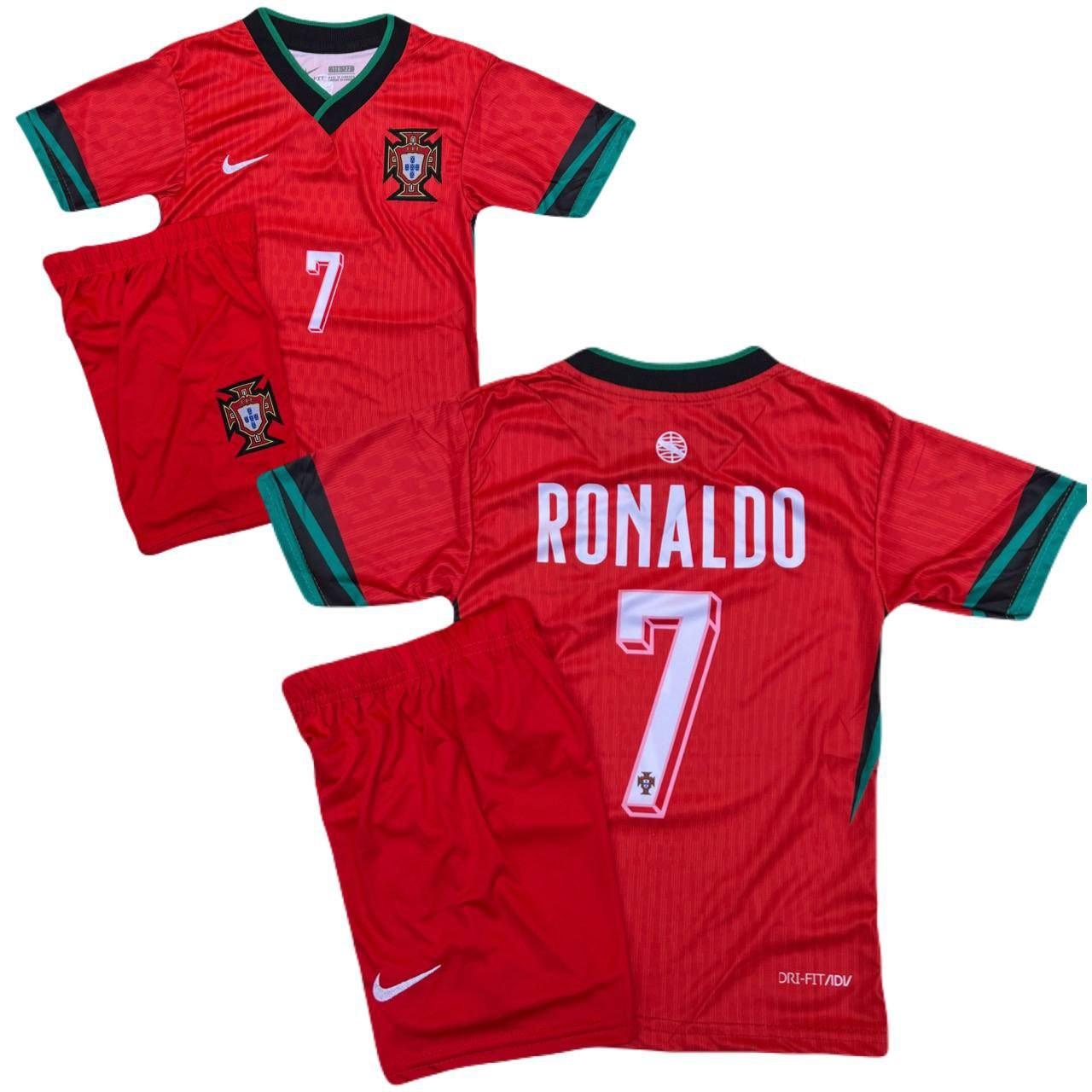 Дитяча футбольна форма Збірної Португалії 2022 Роналдо Основна