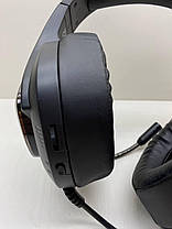Навушники Hoco W107 Cute cat ear ігрові з підсвіткою (Чорно-зелений), фото 5