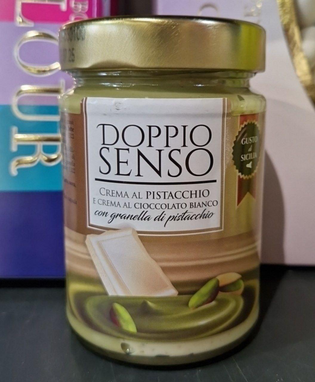 Фісташкова паста з білим шоколадом Doppio Senso 330 г.