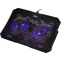 Підставка для ноутбука до 15.6" HiSmart DCX-039 (HS083120), 270x3365x35мм, 2*USB, 1300±10% об, 22дБ