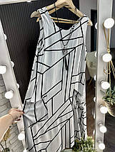 Стильна жіноча сукня, тканина "Штапель" 48, 50, 52, 54 розмір 48, фото 5