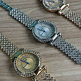 Жіночий кварцовий наручний годинник зі стразами Skmei 1956GD Gold STOPPED, фото 9