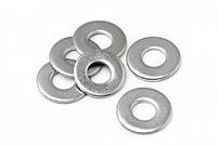 Шайба плоска 20х37х3 мм. цинк білий (пач 20шт)