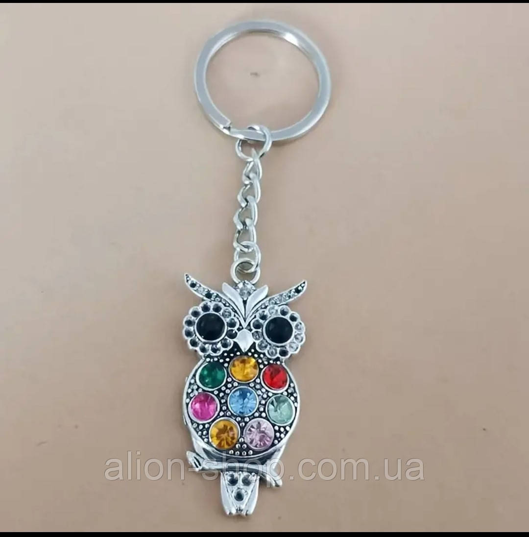 Брелок для ключів Сова на сумку рюкзак ключі