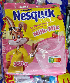 Дитячий Какао-напій Nesquik полуничний 350г.