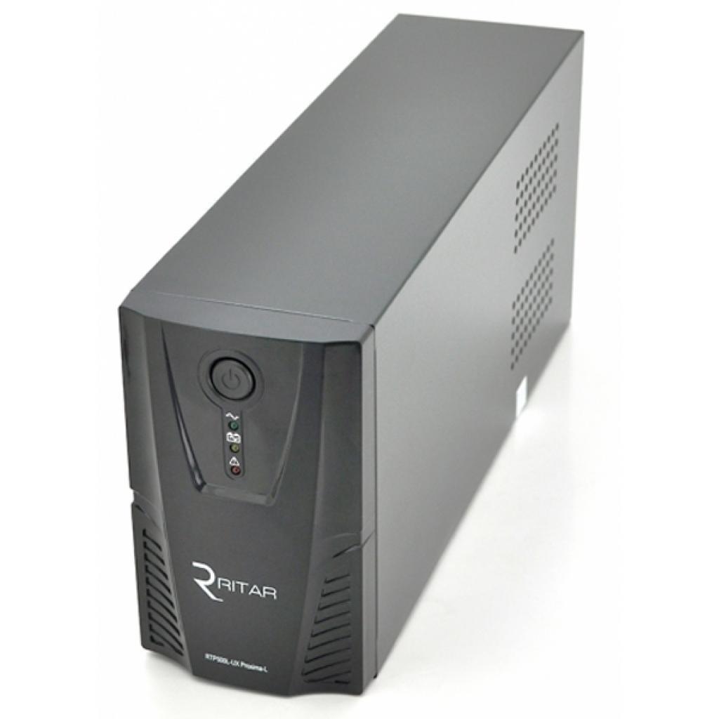 Блок безперебійного живлення (UPS) Ritar RTP600L-UX-IEC Proxima-L Black (RTP600L-UX-IEC)