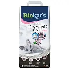 Наповнювач туалету для кішок Biokat's Diamond Fresh 8 л (бентонітовий)