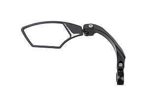 Дзеркало велосипедне ONRIDE Wing HD на кермо ліве 11x5 cм