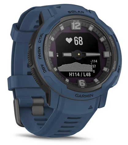 Годинник Garmin Instinct Crossover Solar Tidal Blue, фото 1