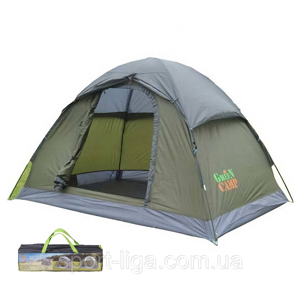 Палатка туристична для кемпінгу 2 місна Green Camp