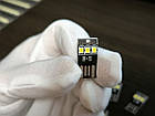 USB LED mini світильник 3 діоди SMD 2835, фото 4