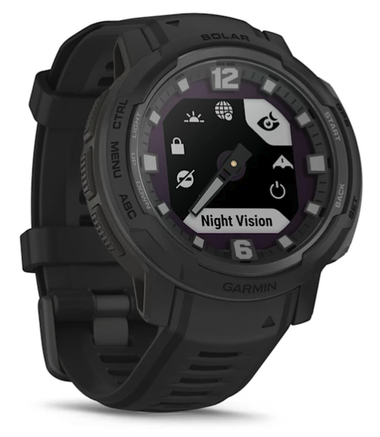 Годинник Garmin Instinct Crossover Solar - Tactical Edition Black