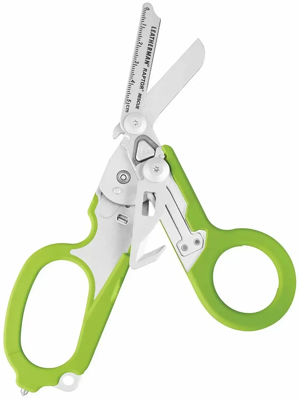 Тактичні медичні ножиці Leatherman Raptor Rescue Green, utility чохол ID-832335, фото 1