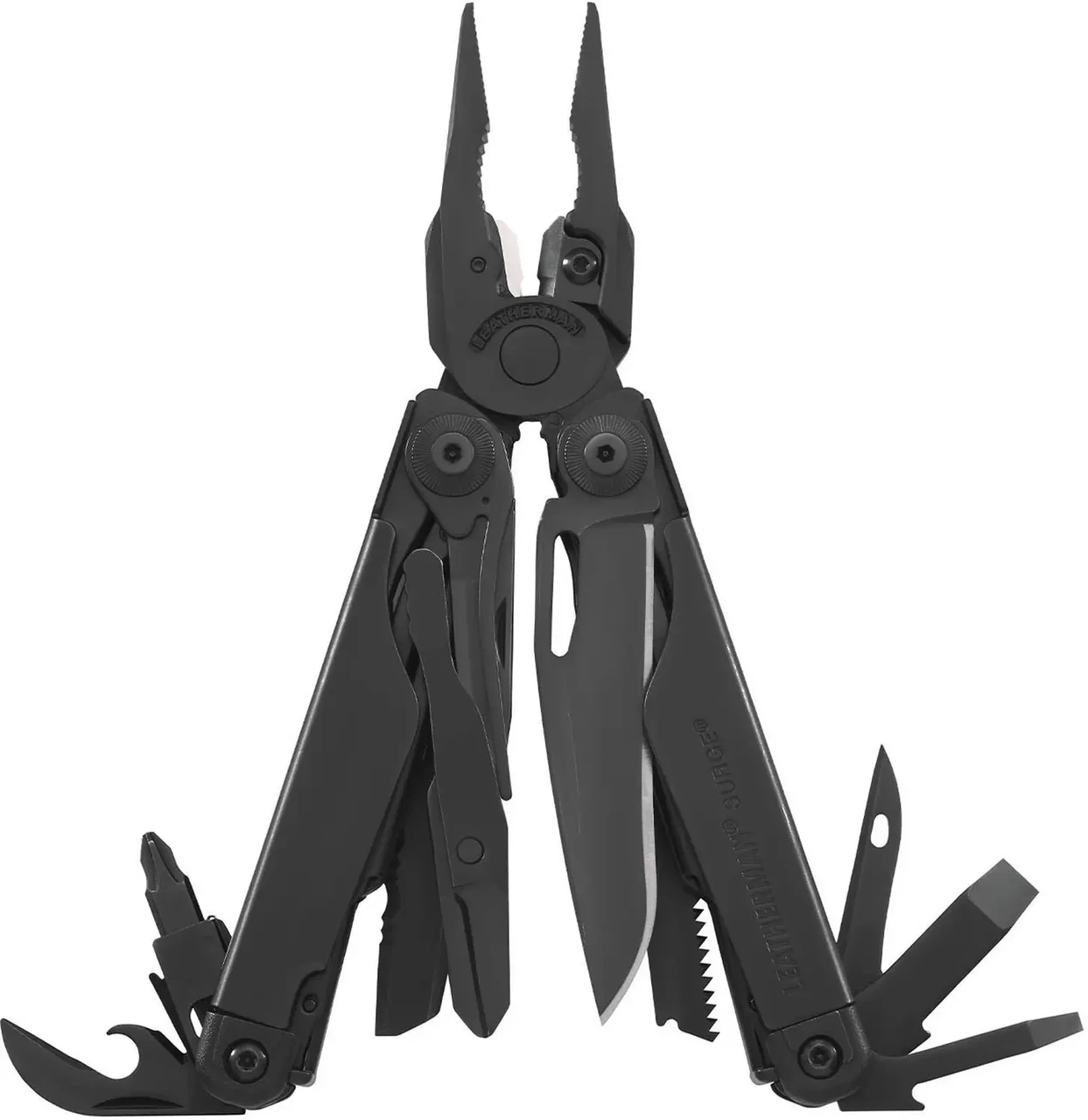 Мультитул Leatherman Surge Black, чохол Molle ID-831333, фото 1