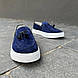 Сині мокасини 41 42 44 45 розмір, фото 4