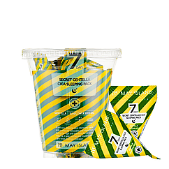 Нічна маска для обличчя May Island 7 Days Secret Centella Cica заспокійлива 5 гр