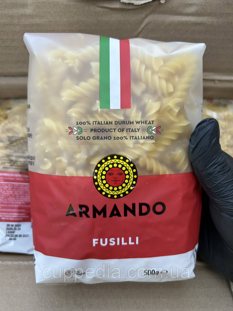 Макарони Armando Fusilli (спіраль) 500 гм, фото 1