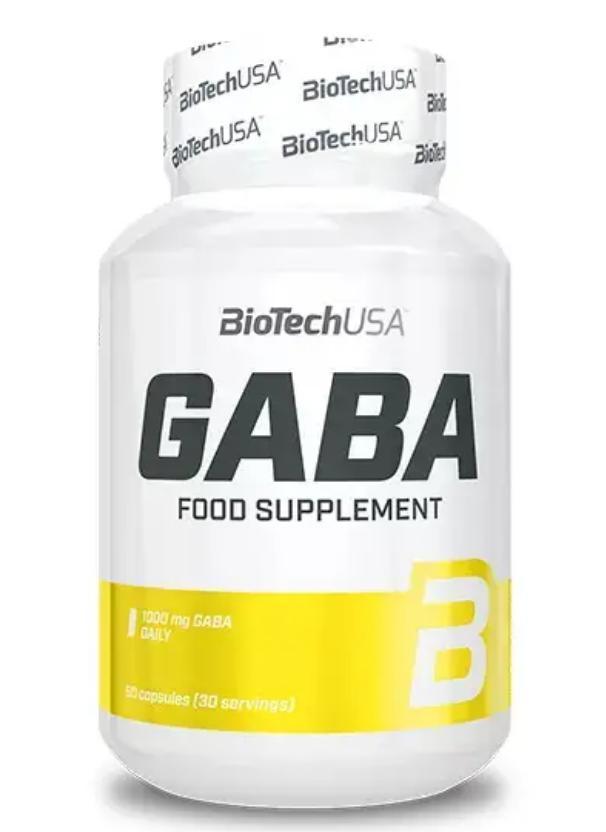 Гамма-аміномасляна кислота BioTech USA GABA 60 капсул