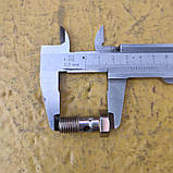 Болт-штуцер М12х1.5 одинарний, фото 3