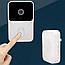 Бездротовий дверний дзвінок вічко з камерою WiFi Mini Doorbell M6 Розумний акумуляторний відеодзвінок для дому, фото 9