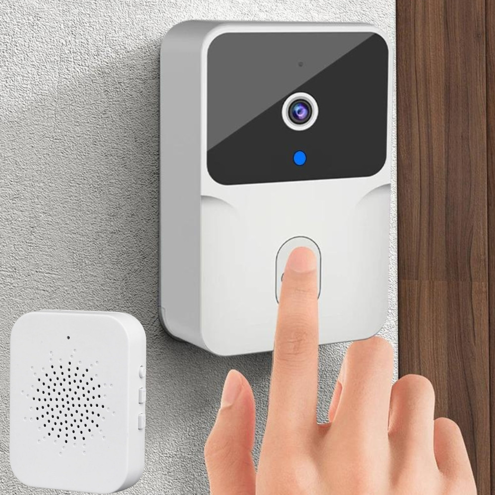 Бездротовий дверний дзвінок вічко з камерою WiFi Mini Doorbell M6 Розумний акумуляторний відеодзвінок для дому