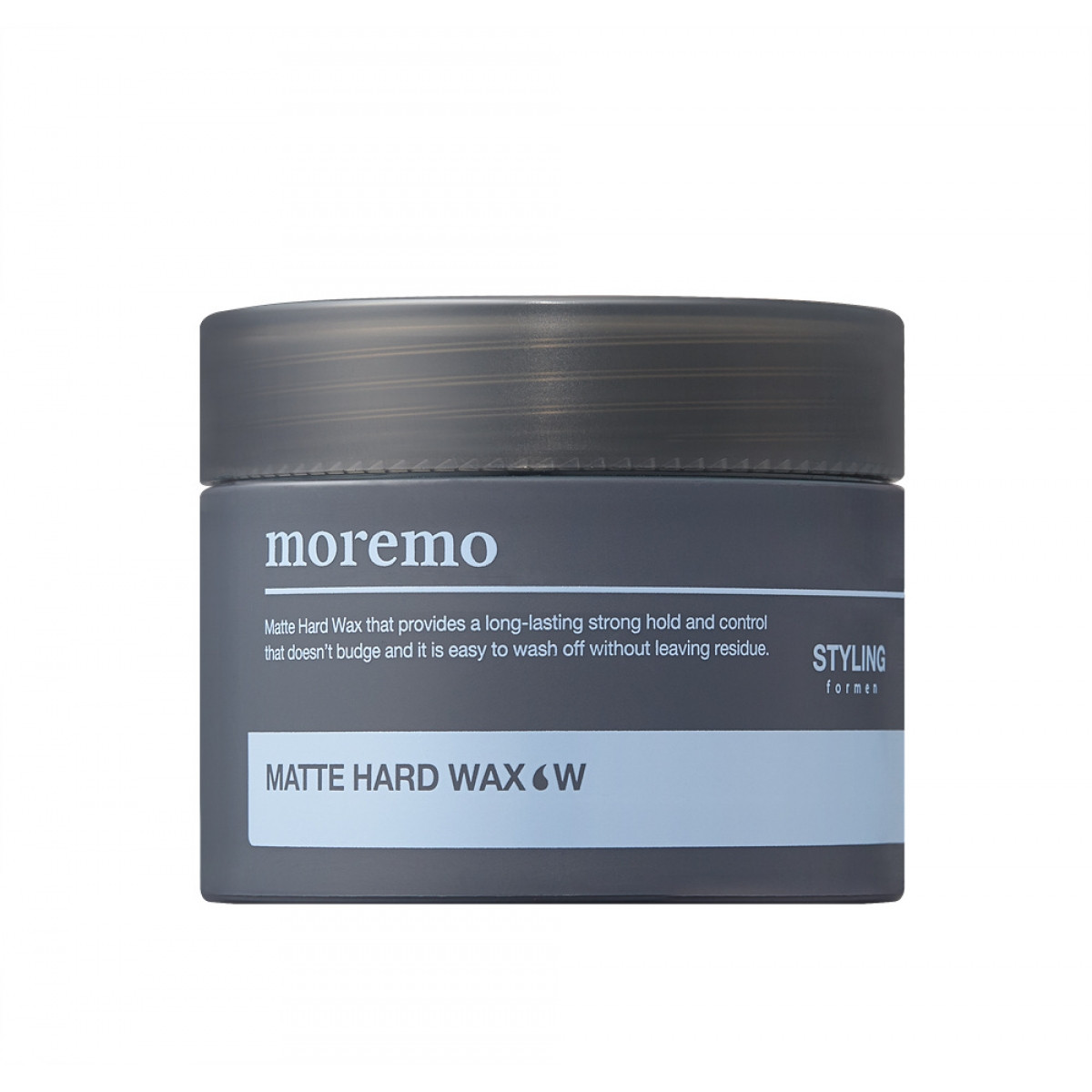 Матуючий віск сильної фіксації для чоловіків MOREMO Matte Hard Wax W STYLING for men