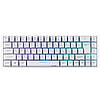 Бездротова ігрова клавіатура з підсвічуванням 2E KG360 RGB 68key WL White, фото 3