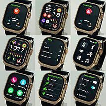 Смарт-годинник Smart Watch H99 Ultra Max з 3-ма ремінцями Black, фото 5
